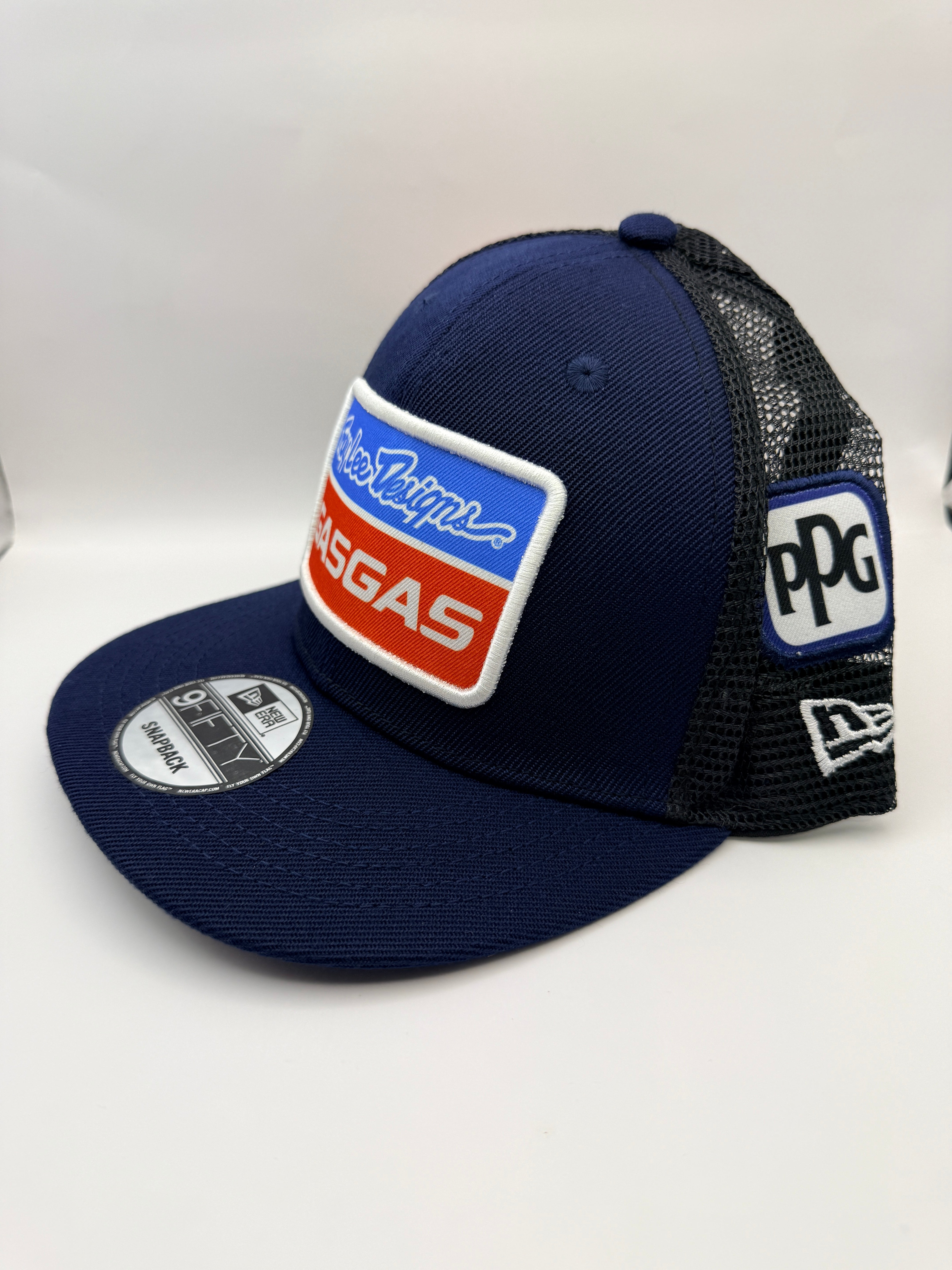 GASGAS Flat Peak Cap - Navy/Red